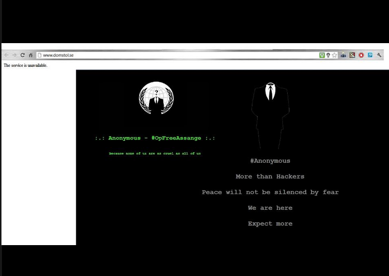 Anonymous, Julian Assange, wikileak